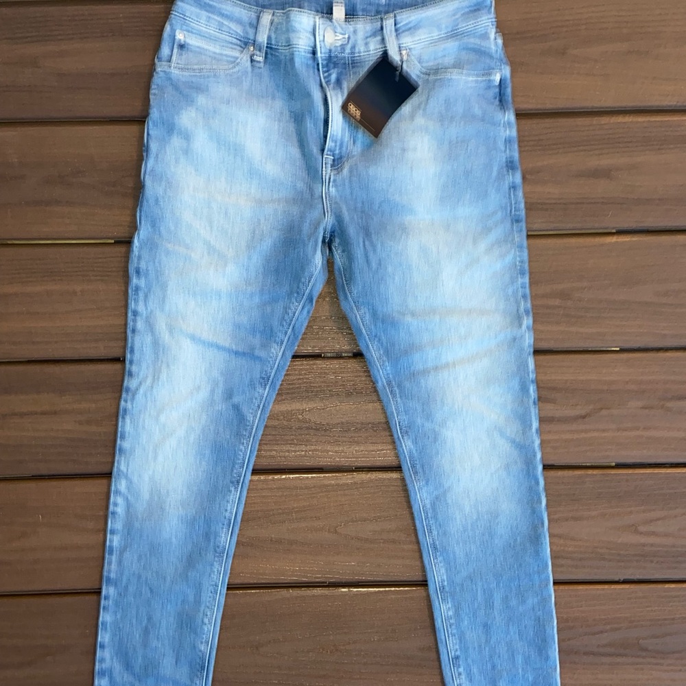 Skinny Pale Blue Jeans, Never Worn, ASOS 32x30